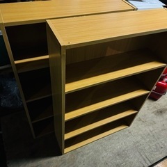 棚　本棚　シェルフ　2個セットの画像