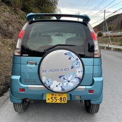 【ダイハツ テリオスキッド ターボ　4WD AT15万円➡︎値下げ13万円❗️スタッドレス新品　埼玉県寄居町より　女性ワンオーナー】の画像