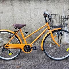 B262 普通自転車★CADALORA★26インチ★6段変速