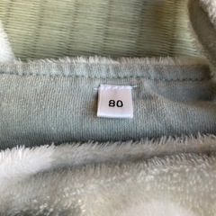 モコモコロンパース 80cmの画像