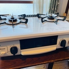 再値下げ　美品！　リンナイ　グリル付ガステーブル