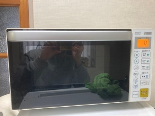 中古電子レンジ（汚れアリ）