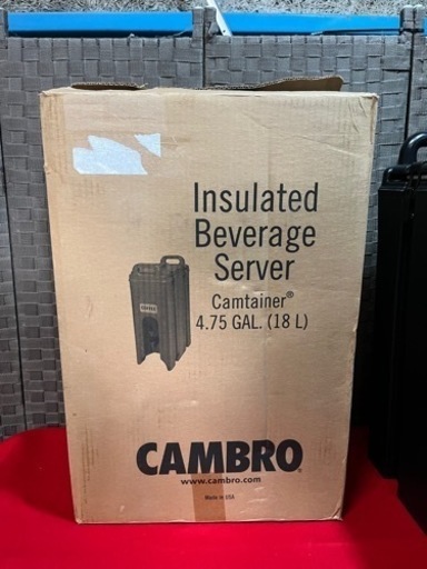 業務用 ドリンクディスペンサー キャンブロ 500LCD110 4.75GAL