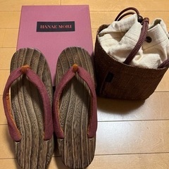 浴衣用　草履&カゴバック　セット