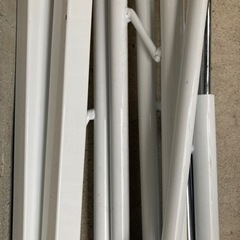ニッセン　宮付ロフトベッド　ハイタイプ　白　コンセント付の画像