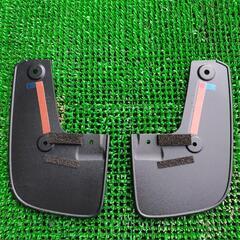 マッドフラップセット スズキ ハスラー純正 31 41 中古美品 スズキ (ZT)マッドフラップ(ブラック)前後左右分セット「スズキ