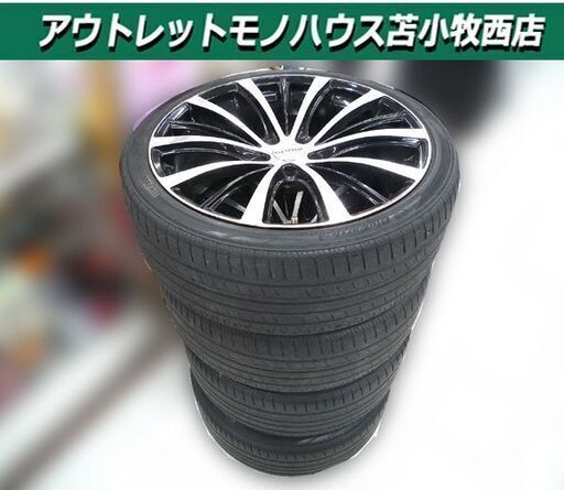 20インチ ホイール 4本セット VENERDI COSMIC 5H PCD114.3 +35 +40 8.5J 9.5J 245/35R20 中古 苫小牧西店