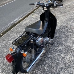 リトルカブ⭐️キャブ車⭐️黒⭐️すぐ乗れます❣️の画像