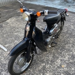 リトルカブ⭐️キャブ車⭐️黒⭐️すぐ乗れます❣️の画像