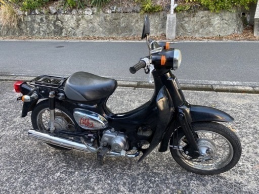 リトルカブ⭐️キャブ車⭐️黒⭐️すぐ乗れます❣️