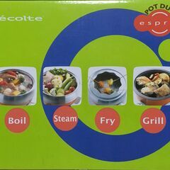 新品・未使用 recolte 電気調理鍋 の画像