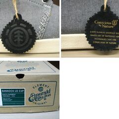 美品 ELEMENT シューズ FOOTWEAR メンズ 28㎝/US10 キャンバスタイプ グレー系 エレメント 苫小牧西店の画像