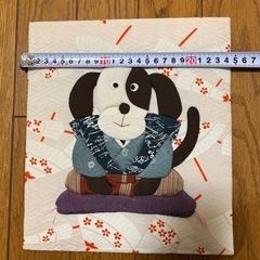 干支飾り物　パッチワーク作品の画像