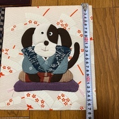 干支飾り物　パッチワーク作品の画像