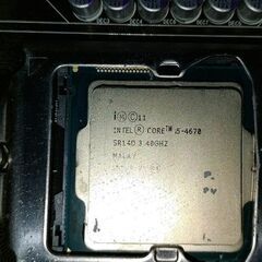 【PCパーツ】マザーボード＋CPUの画像