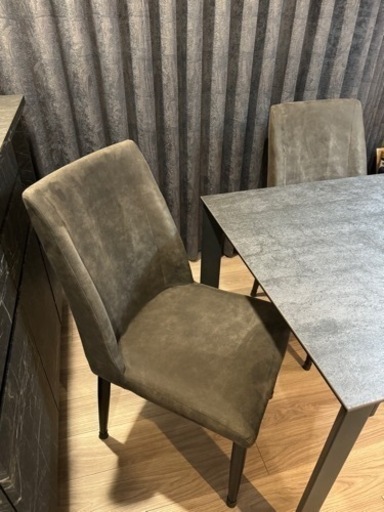 ダイニングチェア２脚セット