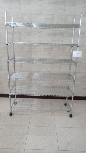 ★ジモティ割あり★ Luminous スチールラック シルバー H183×D46×W121 クリーニング済み TJ4130