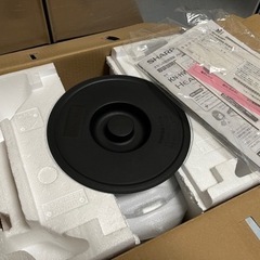 SHARP シャープ ヘルシオ ホットクック KN-HW16D-W 2018年製 自動調理 鍋  1.6L 無水鍋 ホワイト 使用1回 中古美品 ③の画像