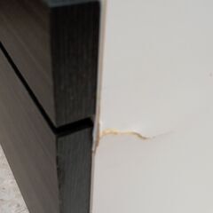 ★ジモティ割あり★ 後藤家具物産(株) レンジ台 ブラウン H100×D44×W57 クリーニング済み TJ4135の画像