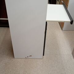 ★ジモティ割あり★ 後藤家具物産(株) レンジ台 ブラウン H100×D44×W57 クリーニング済み TJ4135の画像