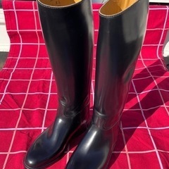 AIGLEメンズ26cmラバーブーツ長靴