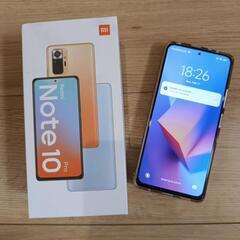 Xiaomi Redmi Note 10 Pro 6+128GB+SDカード