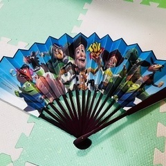 トイストーリーの扇子🪭