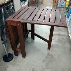 4/28 値下げ😁人気廃盤モデル😁IKEA イケア APPLARO ゲートレッグテーブル エップラロー 😁527の画像