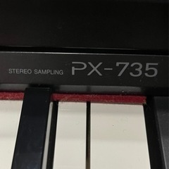 【綺麗】電車ピアノ　CASIO px-735の画像