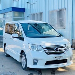 2年式車検付きセレナハイウェイスターSハイブリッド2013年式、...
