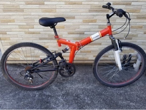 中古自転車 6段変速 26インチ 420ｍｍ MTB 軽整備済み 防犯登録対応 町田市 相模原市 MM122