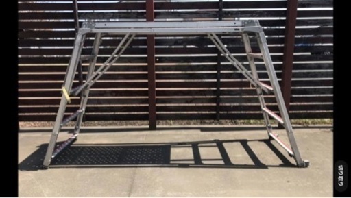 【値下げ！】脚立よりも安全！大型足場台　ナカオ楽舵18号　1.8m