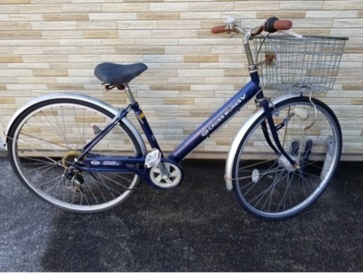 中古自転車 6段変速 27インチ LEDライト軽整備済み 防犯登録対応 町田市 相模原市 MM120