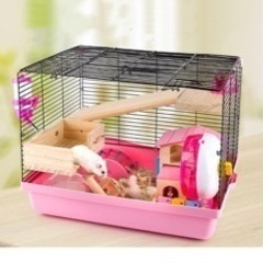 新品YOKITOMO ハムスター うさぎ モルモット チンチラ ハリネズミ小動物 ケージ 小屋 ペット カゴ デグーの画像
