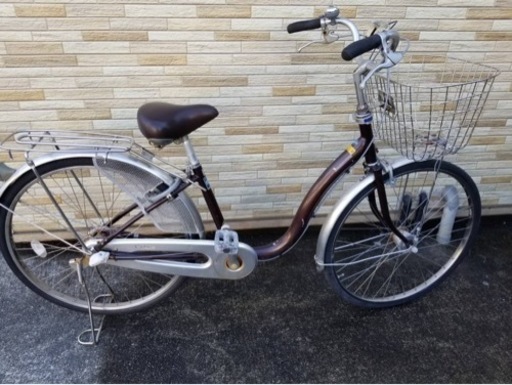 中古自転車 3段変速 26インチ LEDライト軽整備済み 防犯登録対応 町田市 相模原市 MM119