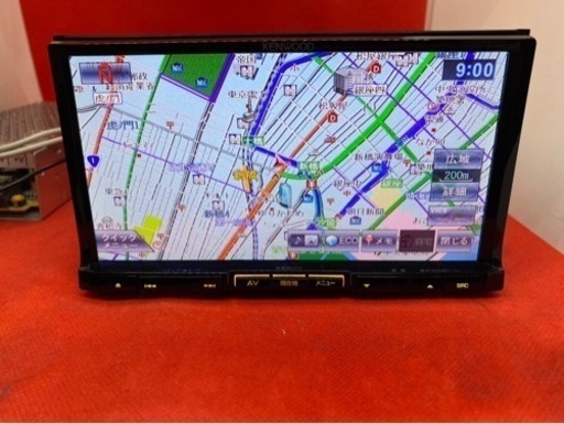 KENWOOD 上級ナビ　MDV-535DT フルセグTV 新品バックカメラ付き　た2