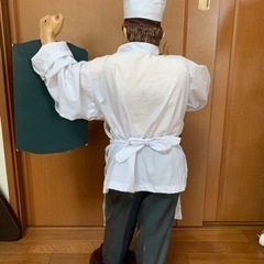 コック　黒板　インテリア　オブジェ　値下げしました。の画像