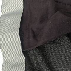 ZARA　メンズパンツ　82cm位　グレー　細かいちぇっぅ模様の画像