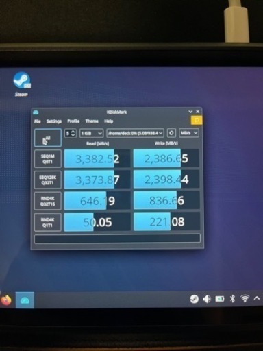 steam deck 64g(ほぼ未使用)