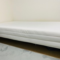 【お話中】無印良品　脚付マットレス　シングルベッド　の画像