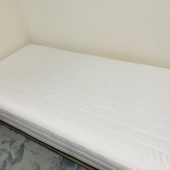 【お話中】無印良品　脚付マットレス　シングルベッド　の画像
