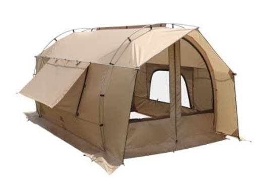 値下げしました！　GOGlamping トンネルテント カヌーと専用のタープのセット