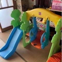ブランコ付き滑り台