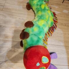 美品　大サイズ　はらぺこあおむし　人形　ぬいぐるみの画像