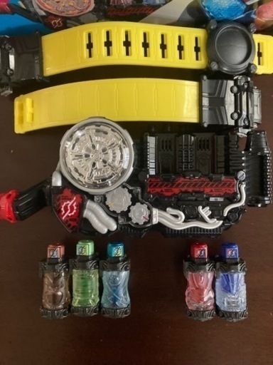 DXビルドドライバー　フルボトル3個付き