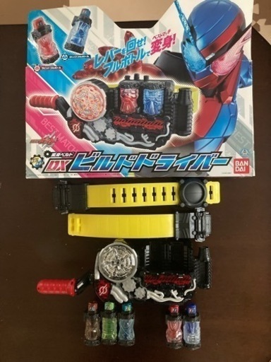 DXビルドドライバー　フルボトル3個付き