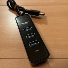 USBハブ 4ポート ELECOM U3H-T405Bの画像