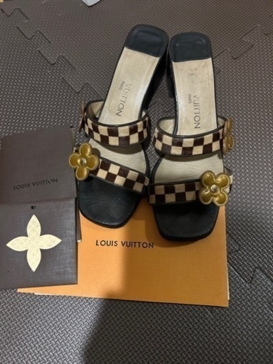 ルイビィトン　ダミエ　ミュール