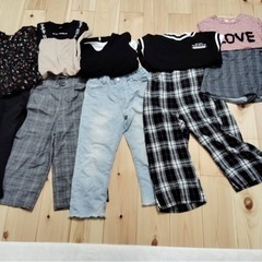 お話し中　子供服120-130センチの画像