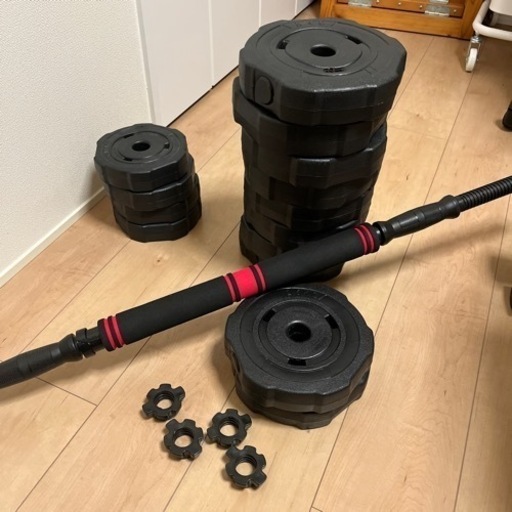 ベンチプレス、ダンベルセット